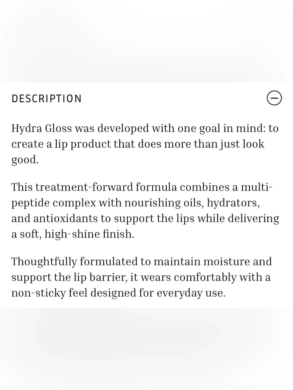 Lithe Beauty Hydra Gloss In The Color: Melt